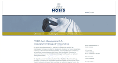 Desktop Screenshot of nobis-asset-management.com